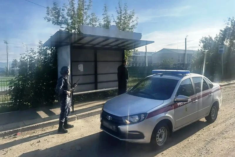 Росгвардейцы задержали подозреваемого в незаконном обороте наркотических средств в Улан...