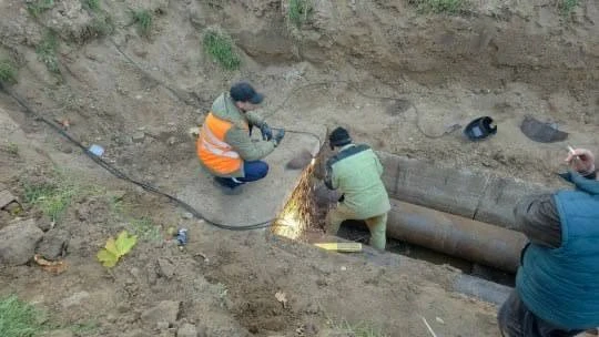 Жители Заволжья мерзнут после аварии на сетях