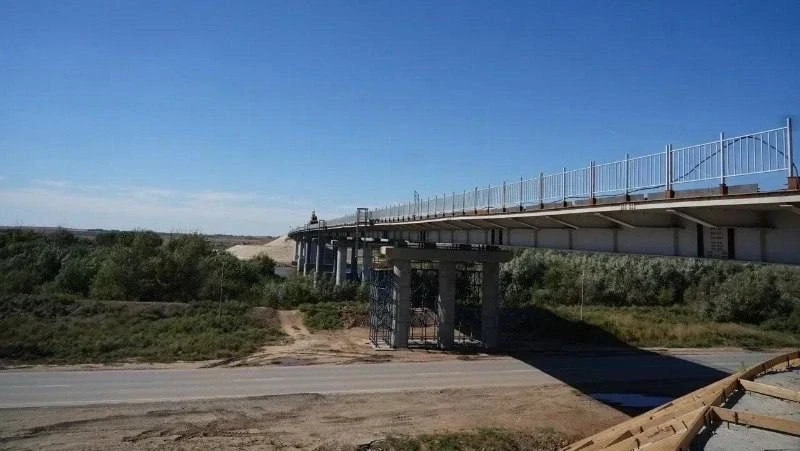 Восточный обход в Астрахани готов почти наполовину. Проект планируют завершить в следую...