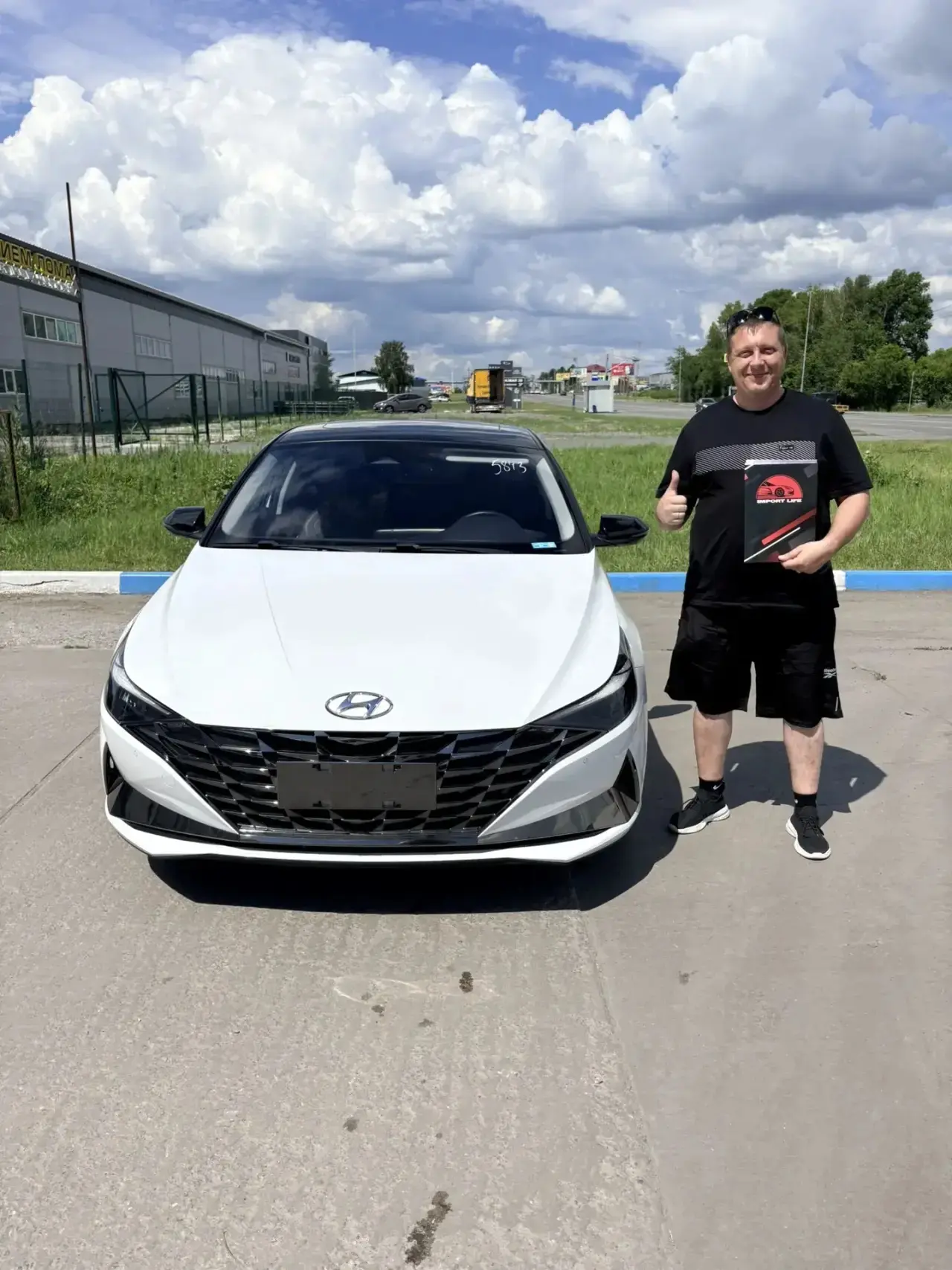 ✅ ВРУЧИЛИ ✅

Передали нашему заказчику Дмитрию белоснежную Hyundai Elantra, купленную нами в Китае🇨