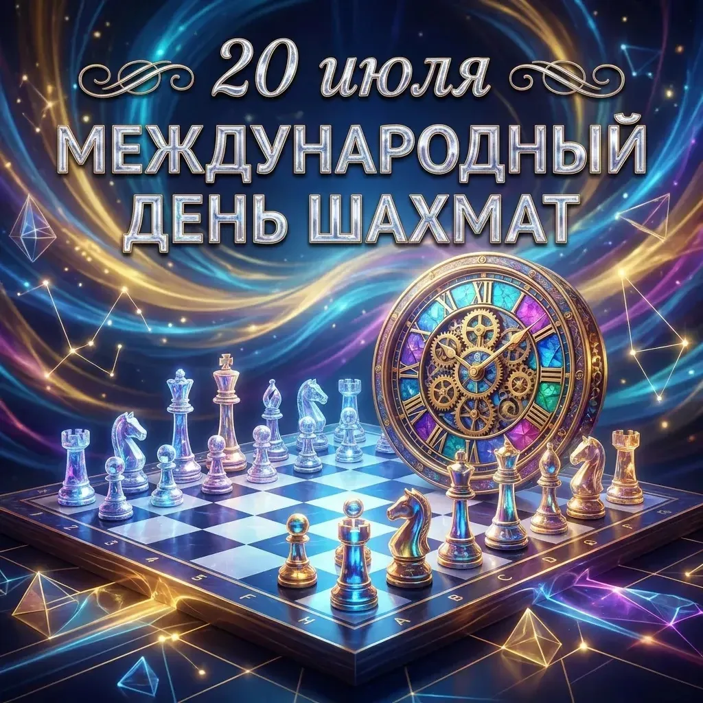 ♟️ День «гимнастики для ума»

Сегодня, 20 июля, весь мир отмечает праздник одной из самых древних и 