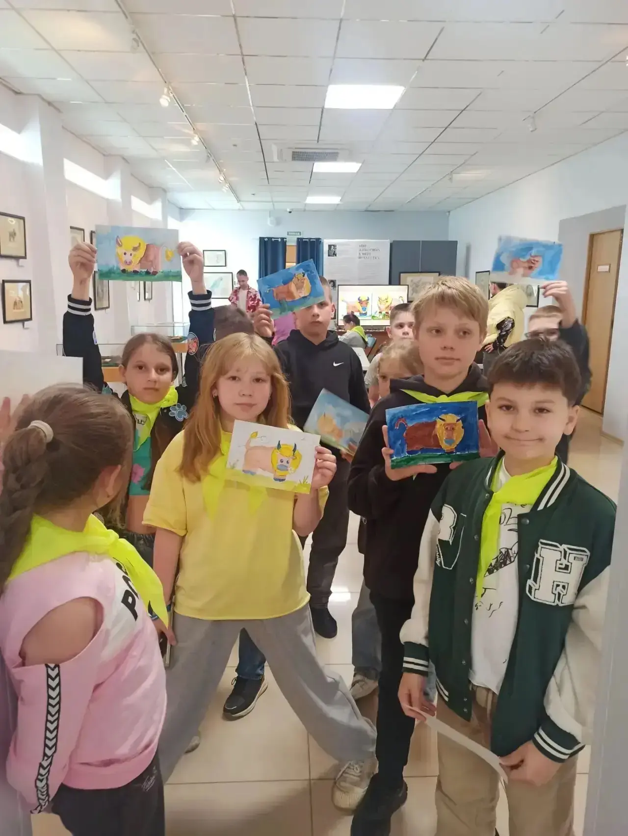 ✨ День открытий в лагере «Чемпион»: музей, творчество и весёлые старты! ✨