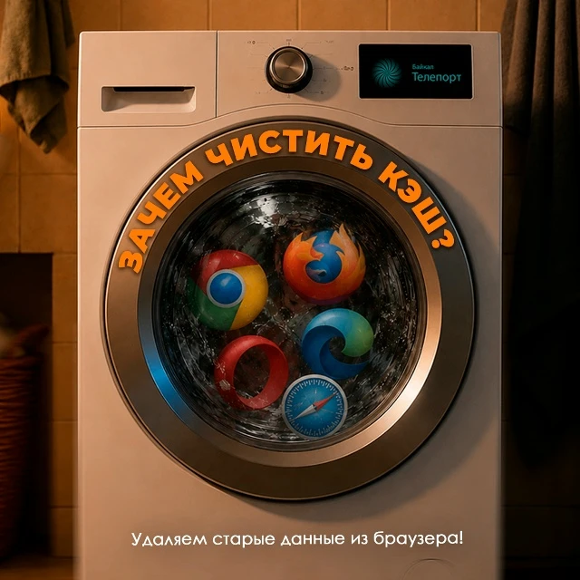 Иногда браузеру тоже нужна «уборка» 🛑