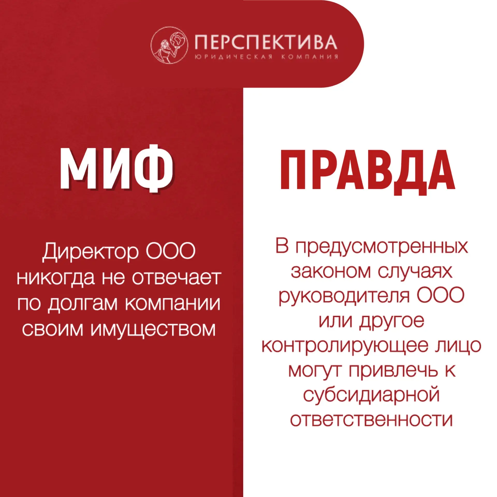 💥 ДИРЕКТОР ООО ОТВЕЧАЕТ ЛИЧНЫМ ИМУЩЕСТВОМ: ПРАВДА vs МИФ