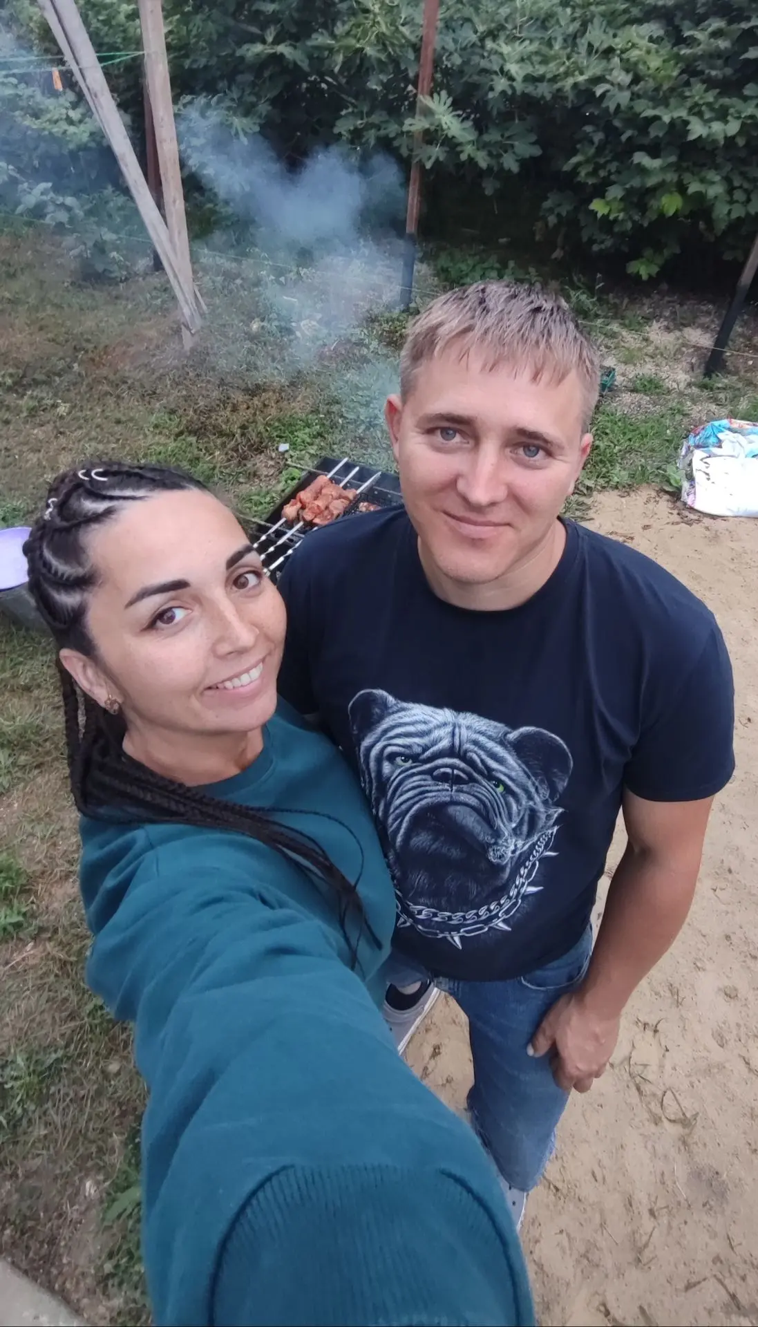 Воскресный вечер выглядит так у жителей частного сектора 😄