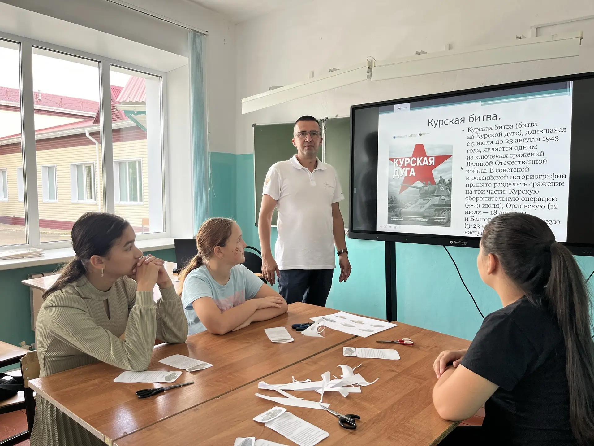 В МБОУ «Хозесановская СОШ» прошло мероприятие, посвященное Дню разгрома советских войск...