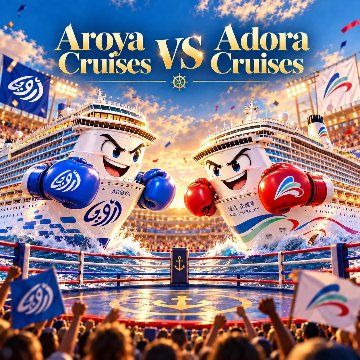 Aroya Cruises VS Adora Cruises: устраиваем круизный баттл