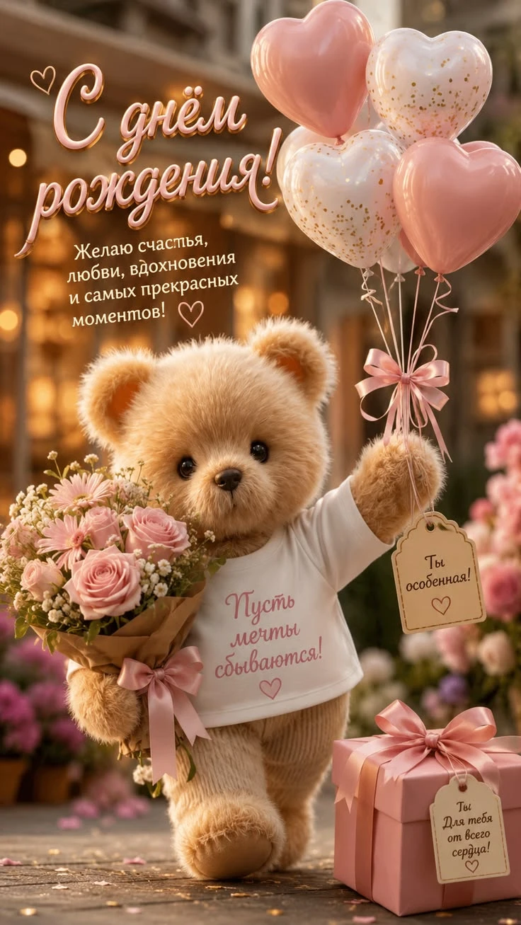 Поздравляем с Днём рождения! 🎂🎁