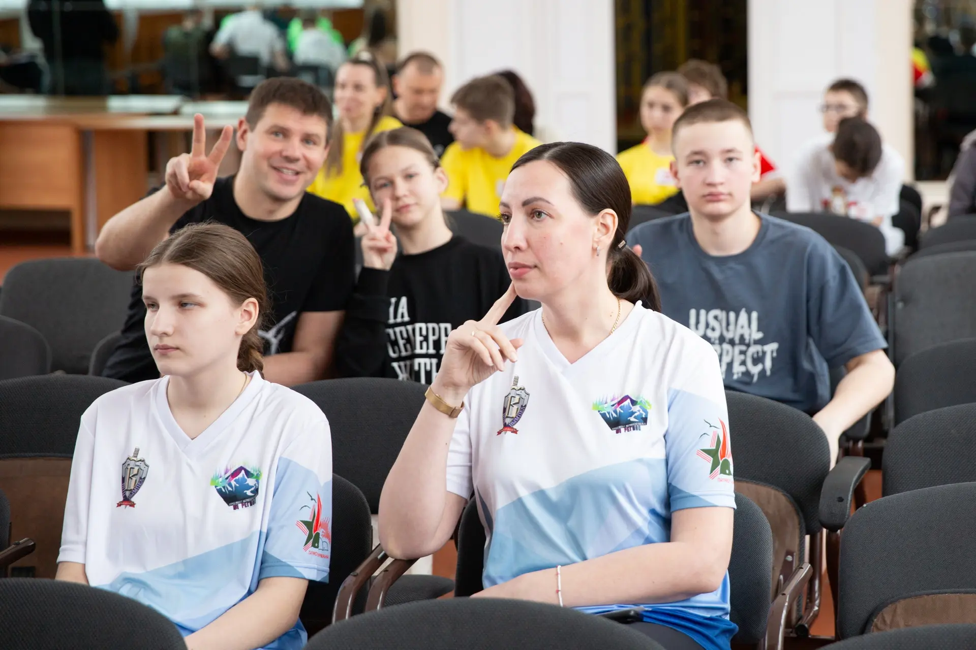 🎖️«Семейная зарница» в нашей гимназии🎖️  Сегодня, 28 апреля, в гимназии прошла увлекательная «Семейн