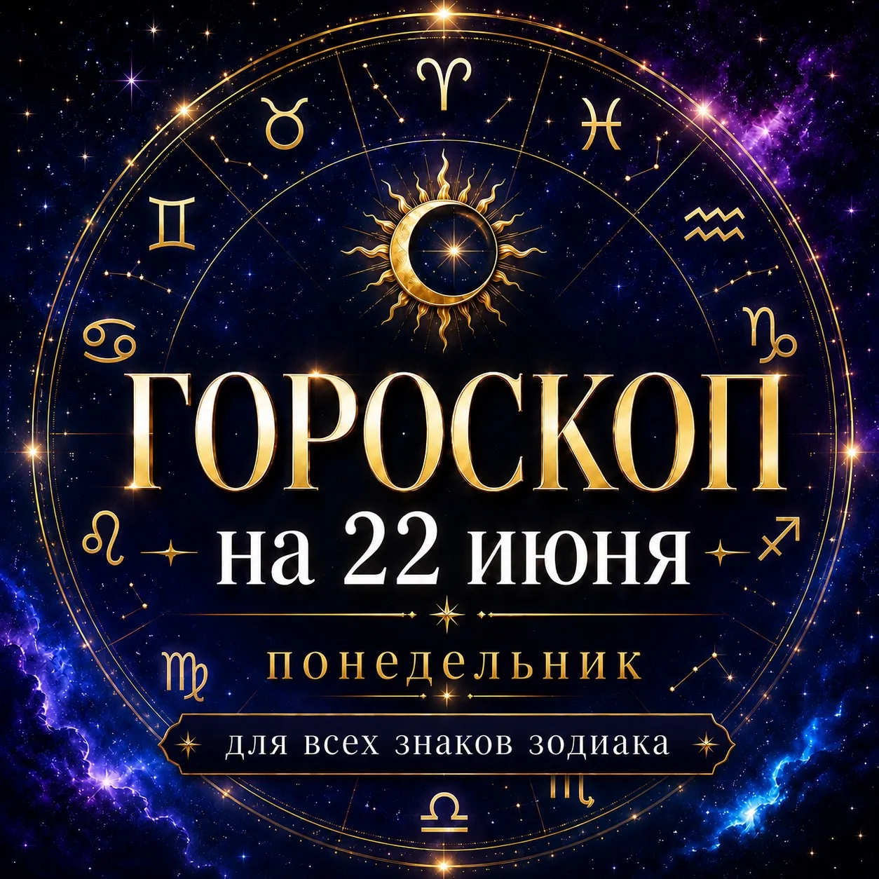 ⭐️Гороскоп на понедельник, 22 июня

♈️ Овен
🔥 Понедельник даст вам импульс начать то, что вы долго 