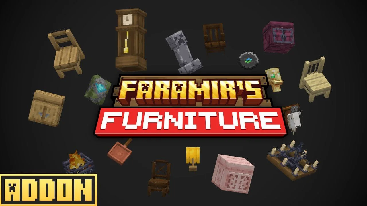 Аддон Faramir's Furniture

Приготовьтесь преобразить свои дома стильной мебелью в ванильном стиле. Э
