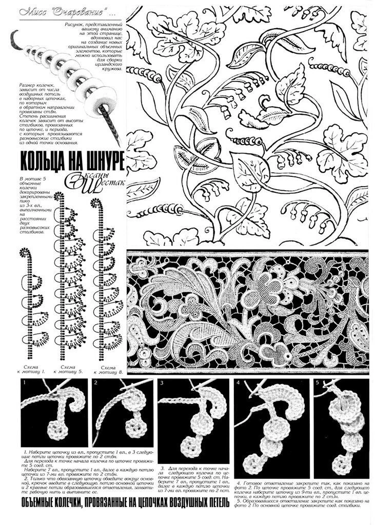 Кольца на шнуре