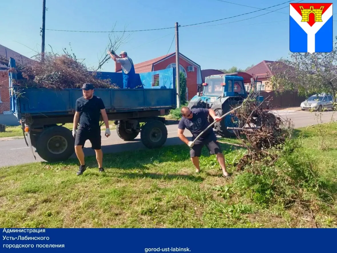✅Сегодня силами сотрудников администрации проведен субботник по уборке веток с городски...
