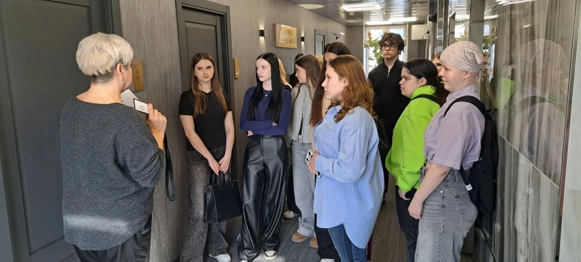 Студенты первого курса колледжа познакомились с индустрией гостеприимства в гостинице «Ока» В рамках