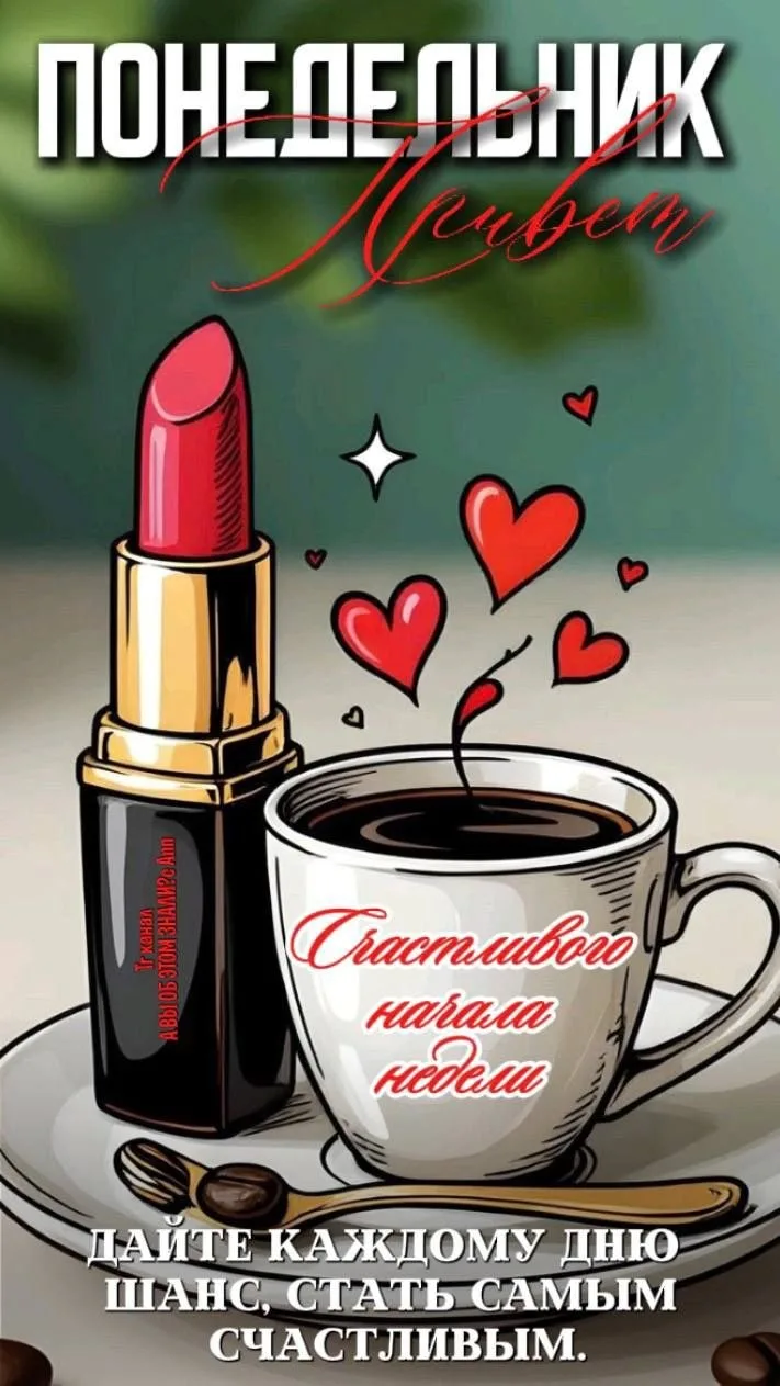 Доброго понедельника 🙋‍♀️😘🥰🌞🤗