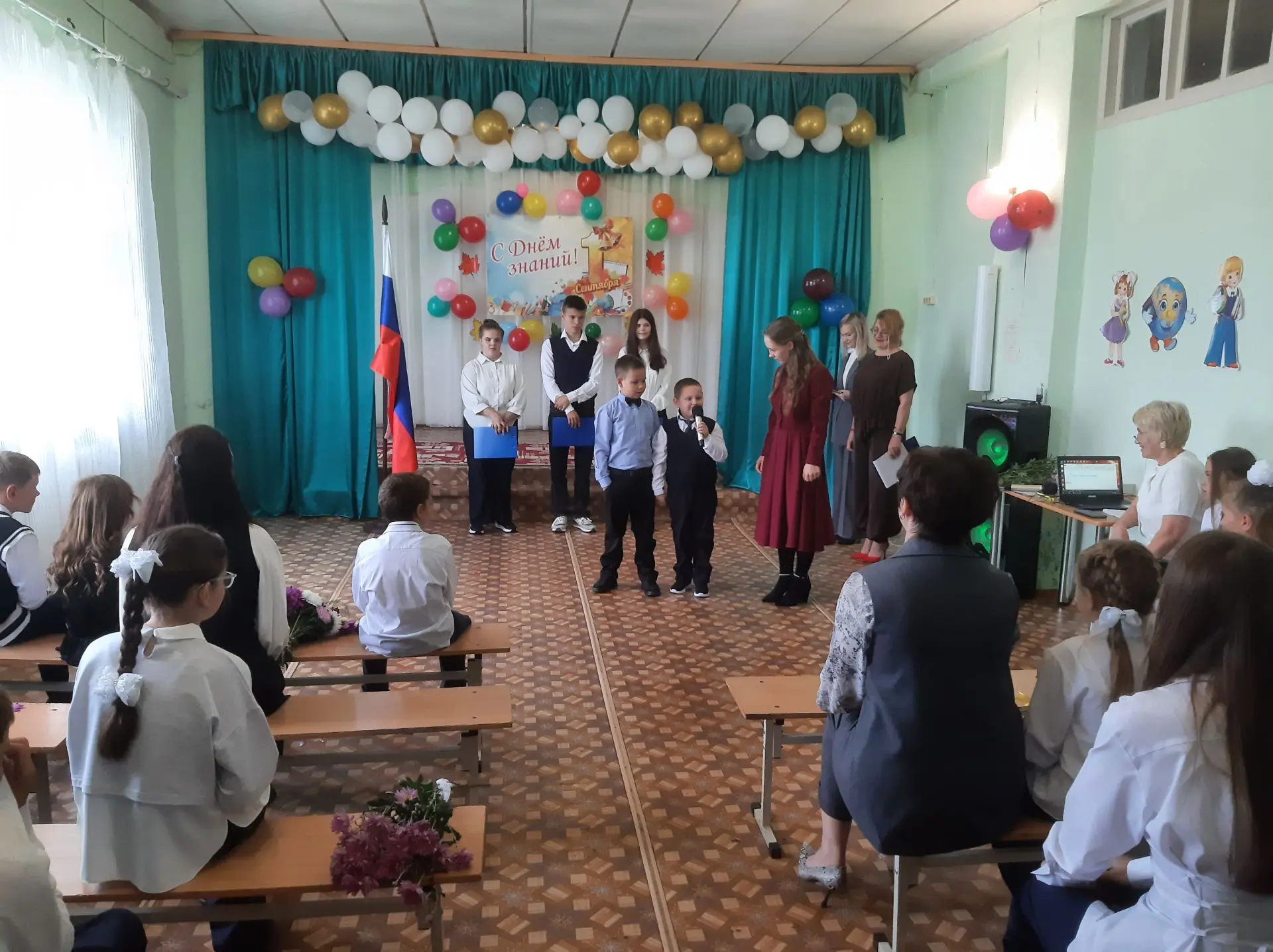 Прозвенел в МКОУ "Прокоп-Салдинская СОШ" первый звонок, ознаменовав начало 2026-2027 уч...