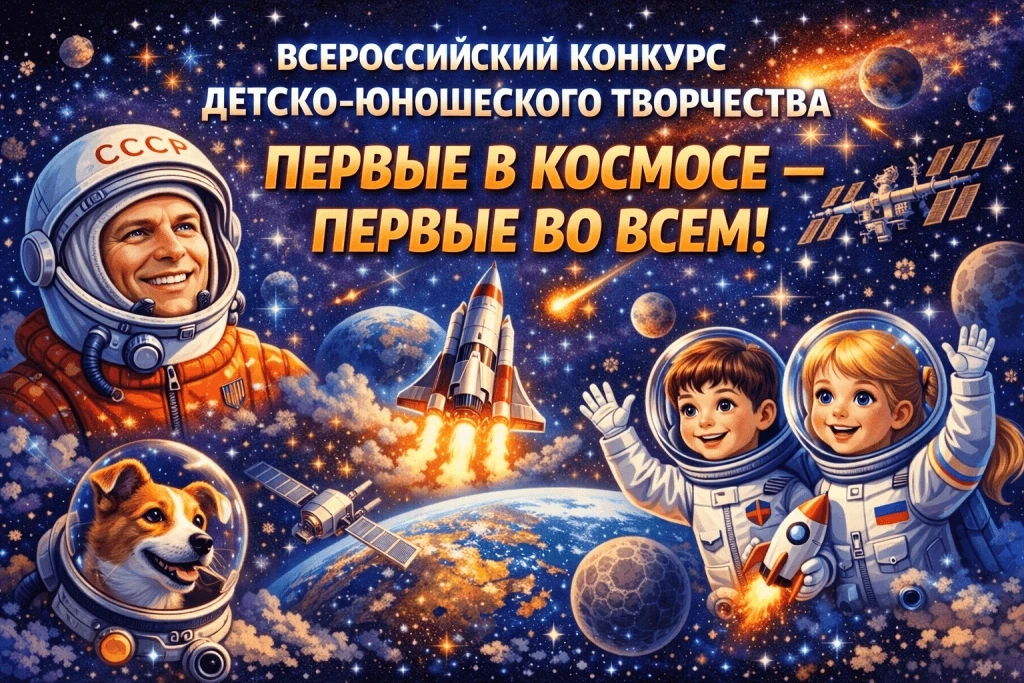 🚀 Всероссийский конкурс «Первые в космосе — первые во всем!» 🌌
