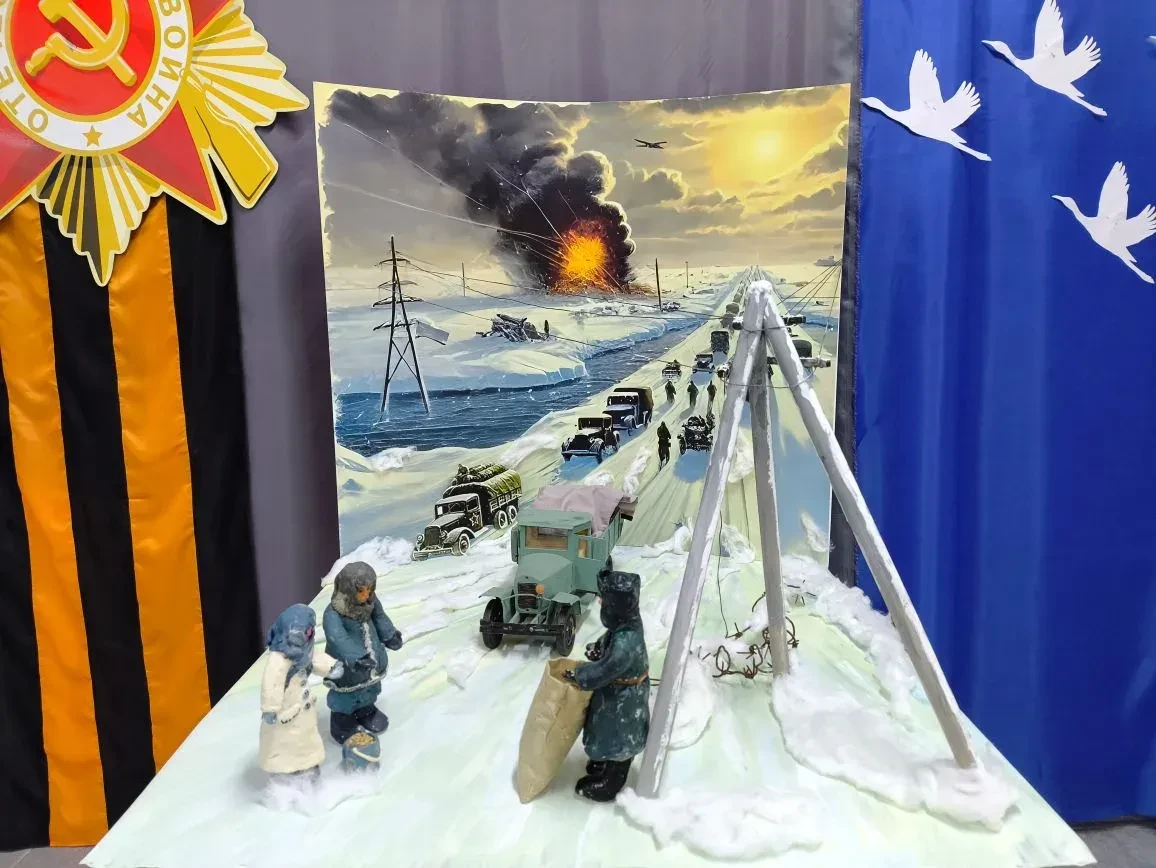 Школьные музеи Здвинского района на конкурсе «Военно-исторические диорамы»