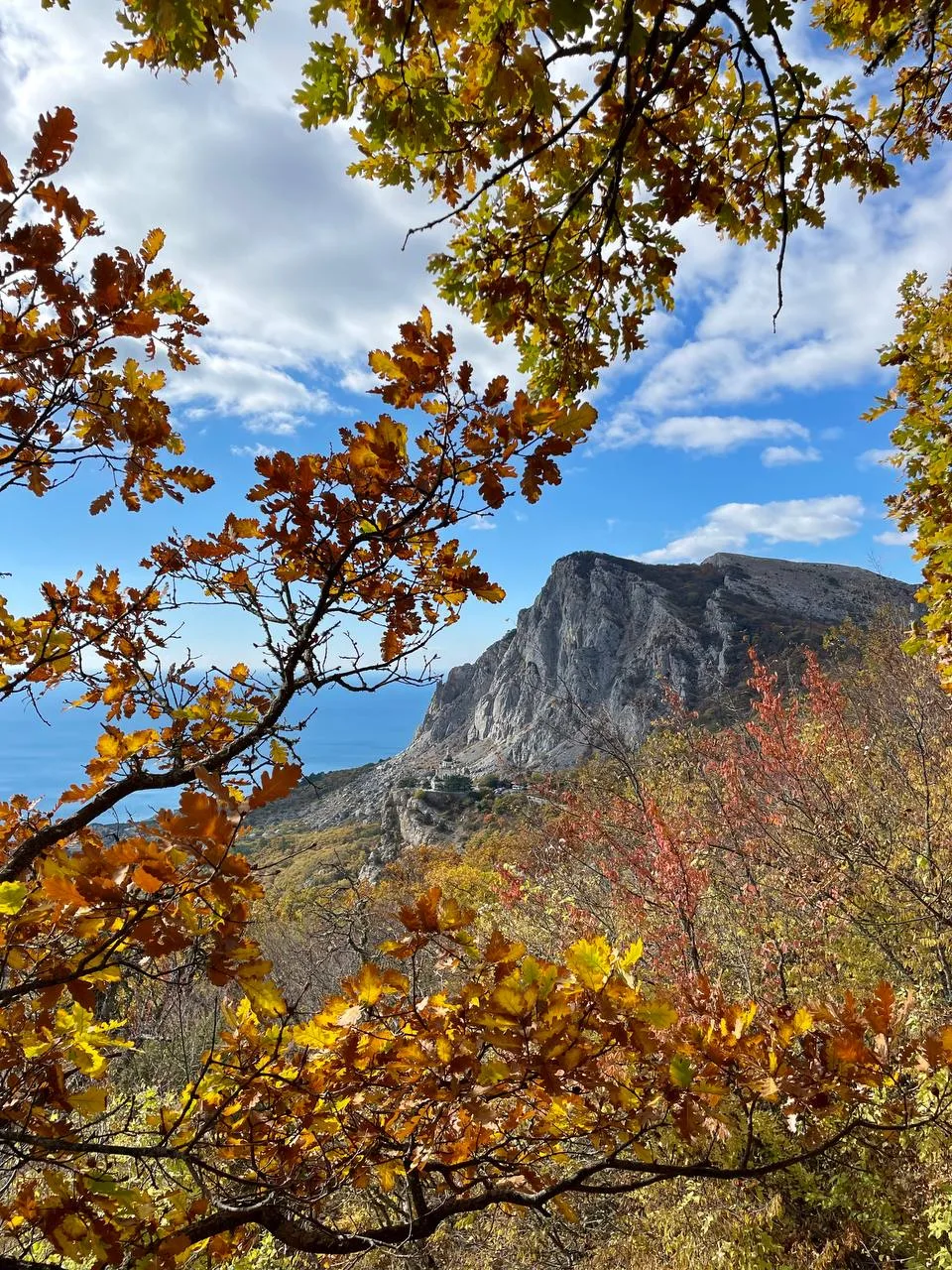🏔 Форосский Кант – одна из популярных вершин Крыма у альпинистов. Высота - 618 метров.