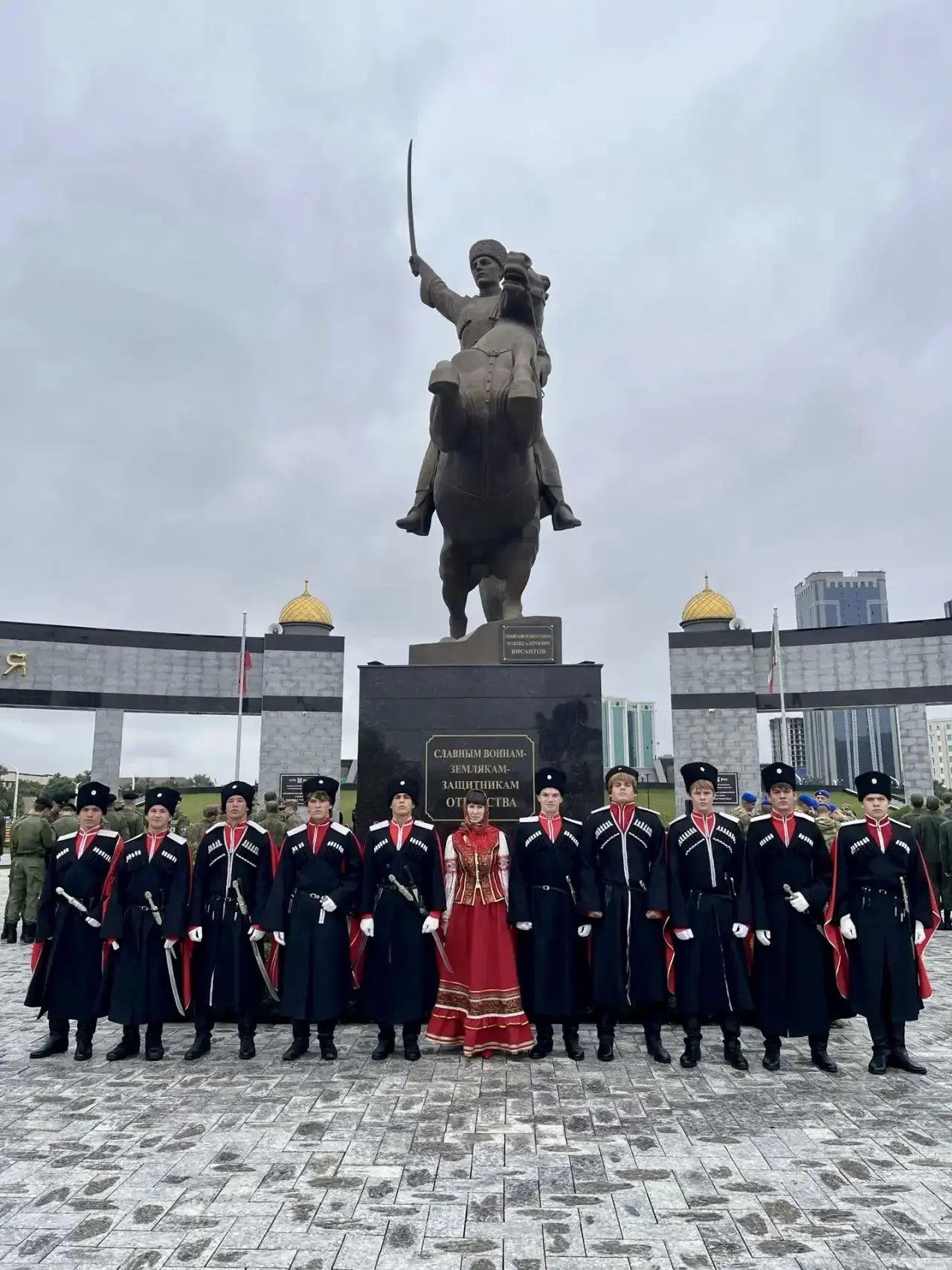 🔥 30 сентября, в Грозном состоялось торжественное открытие военно-патриотической игры ...