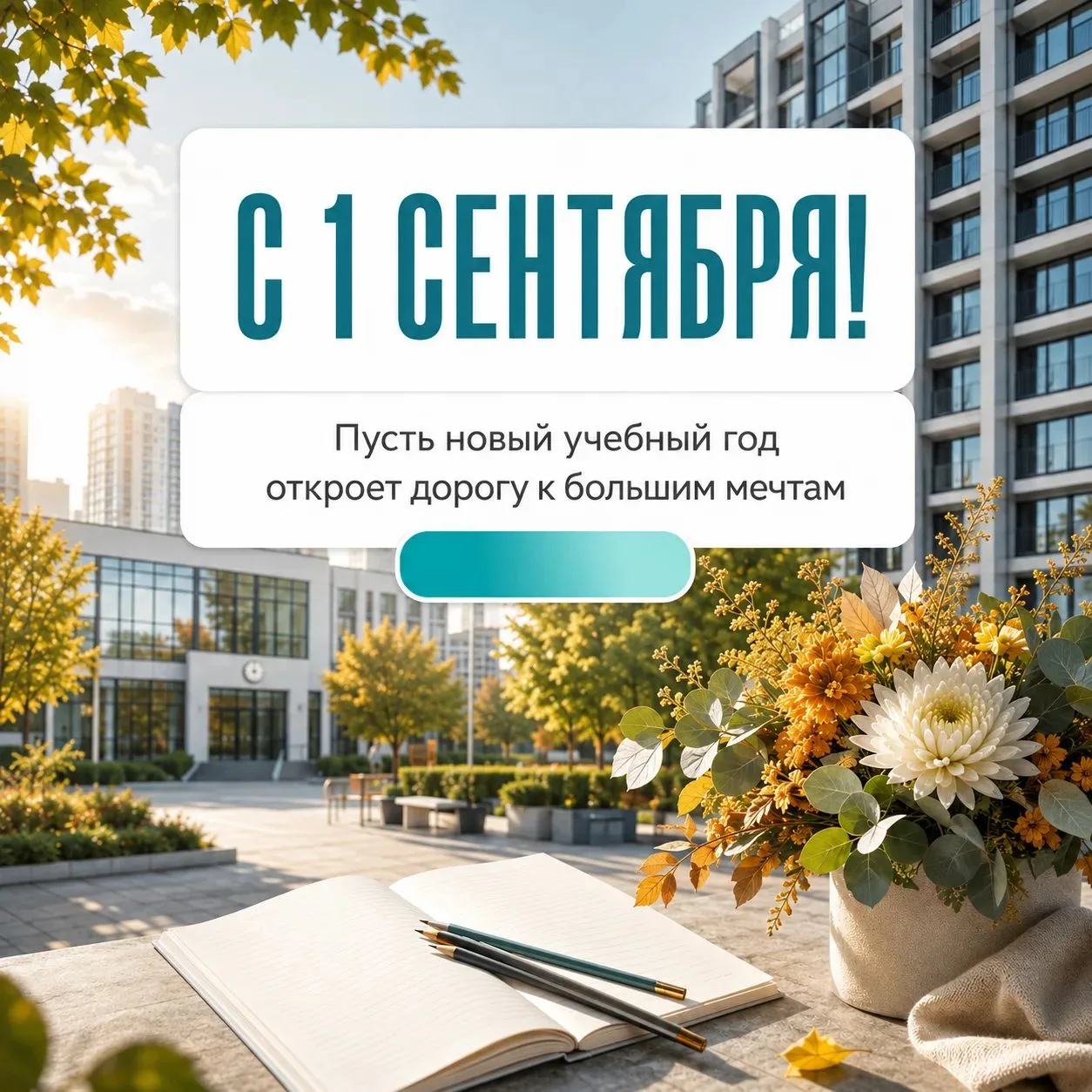 Поздравляю с Днем знаний! Пусть этот год будет невероятно интересным и успешным, пусть ...