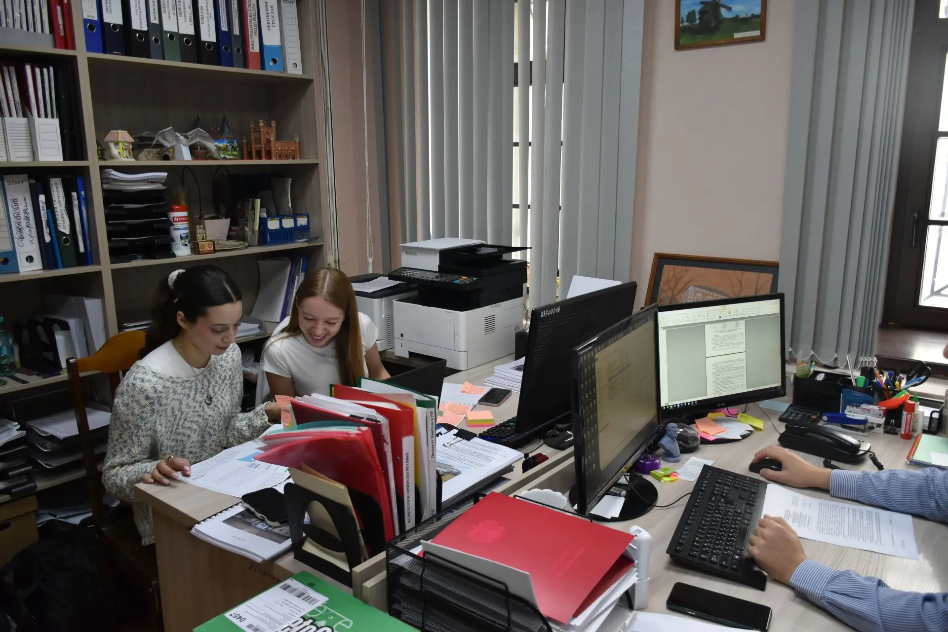 В управлении проходят производственную практику студенты Воронежского государственного технического 