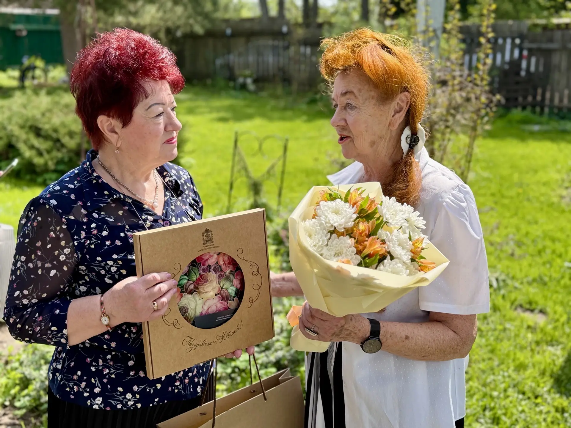 Депутат Совета депутатов Можайского округа Нина Истратова поздравила с 80-летием ветерана уголовно-и