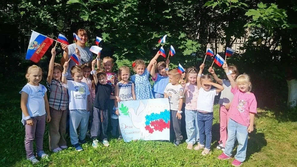 Белый - облако большое,