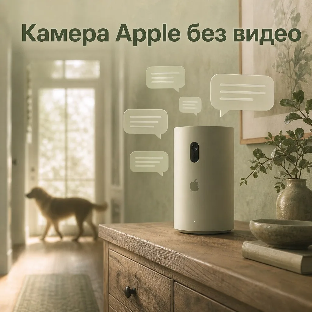 Apple делает камеру для дома, но без видео