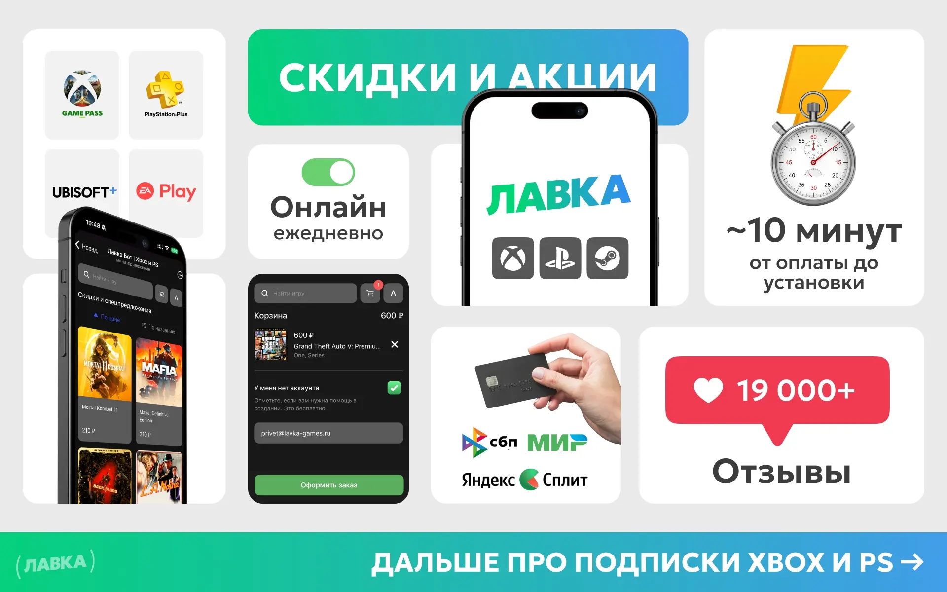 ￼
🎮 Xbox и PlayStation — скидки до 1 июля!

Все предложения текущей распродажи вы сможете найти:

•
