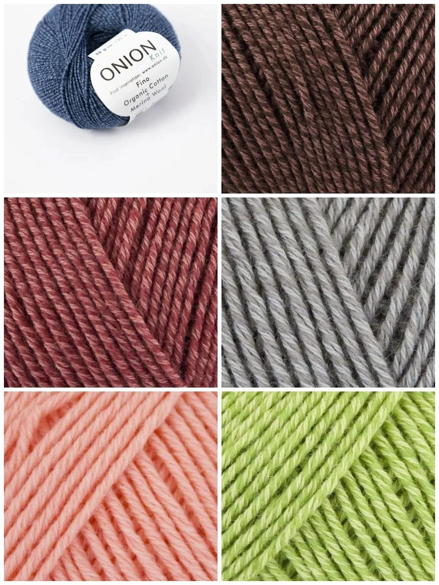 🧶 ONION Fino Organic Cotton + Merino Wool — идеальный дуэт природы и уюта!