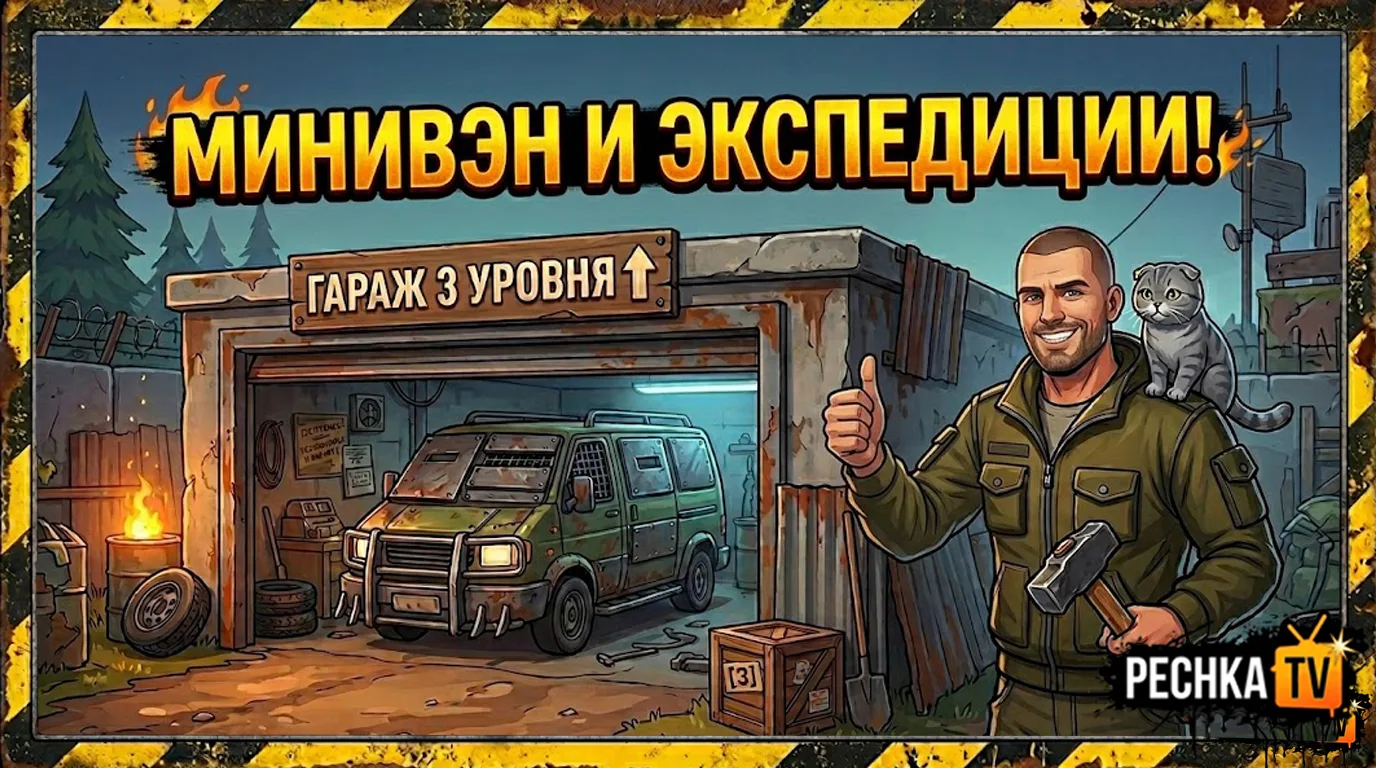 🔥 СОБИБРАЮ ГАРАЖ 3 УРОВНЯ В ЛАСТ ДЕЙ! ПРОКАЧКА МИНИВЭНА И ЭКСПЕДИЦИЙ В LDOE | Pechka TV