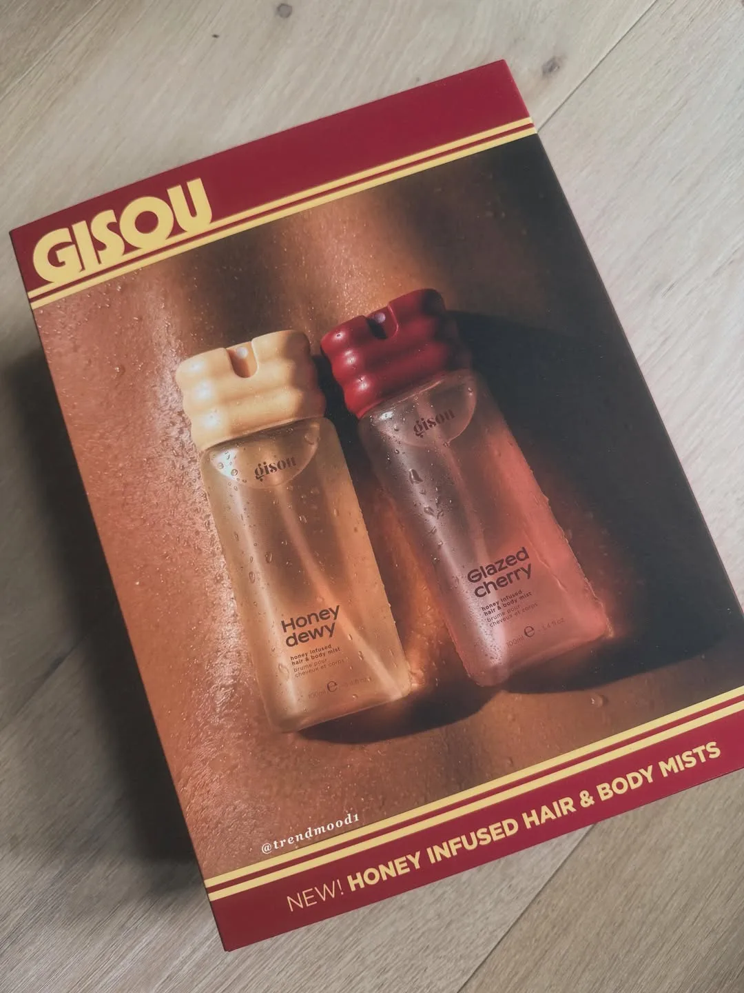 Новые от мисты от Gisou с медом и вишней. Красиво очень, продано. Буду брать на затест,...