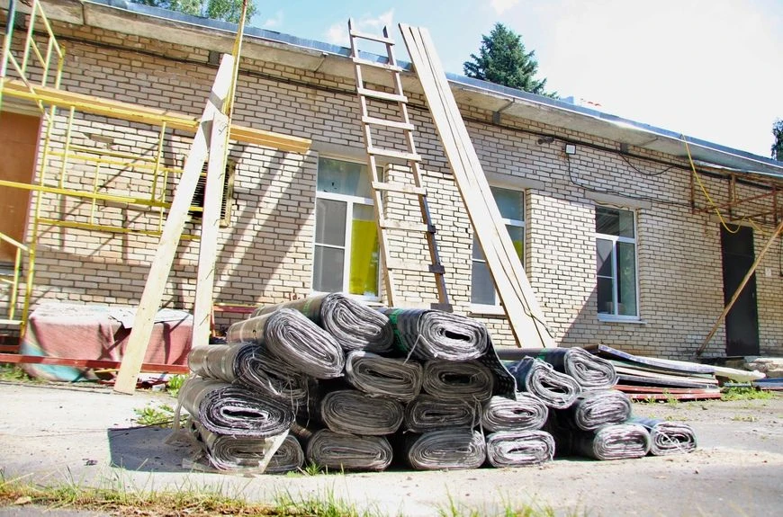 🏗В детском саду посёлка санатория МО ремонтируют кровлю