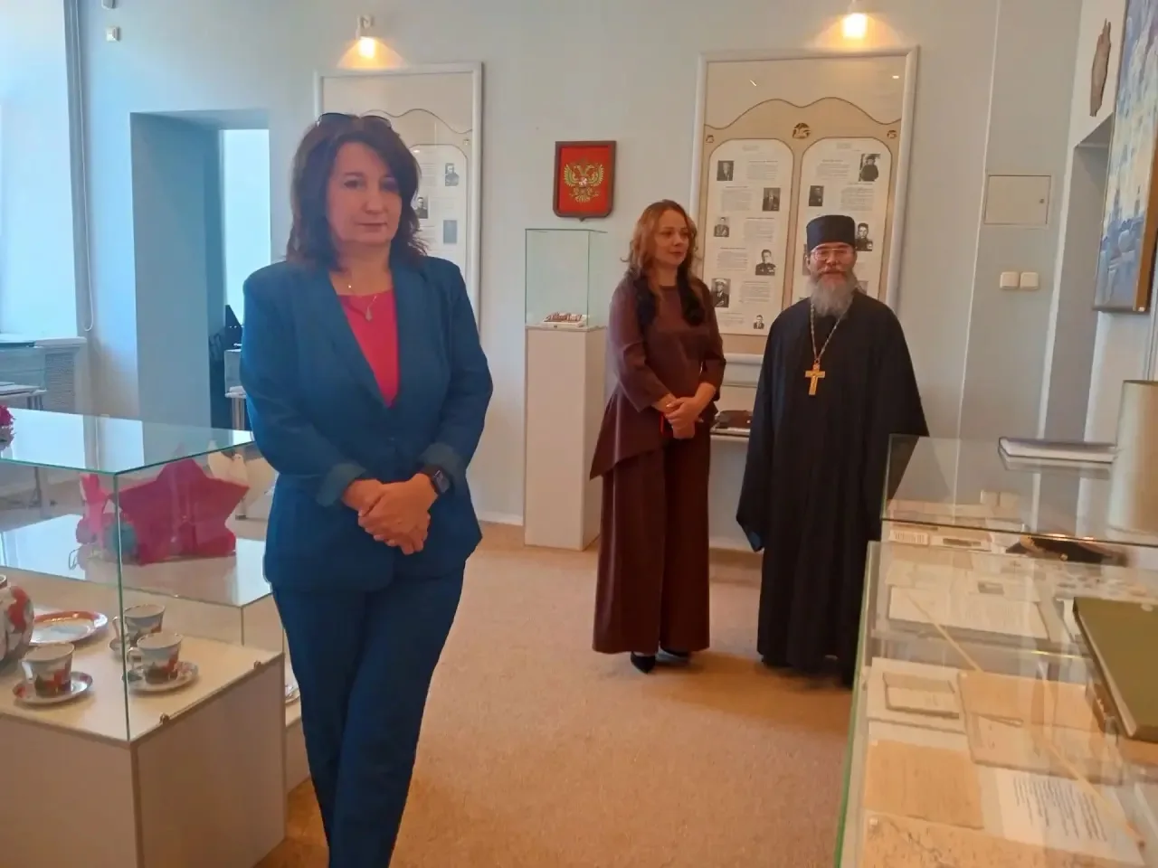 🏛️ 1 сентября в школьном музее «Сыны Отечества» – день важных встреч!