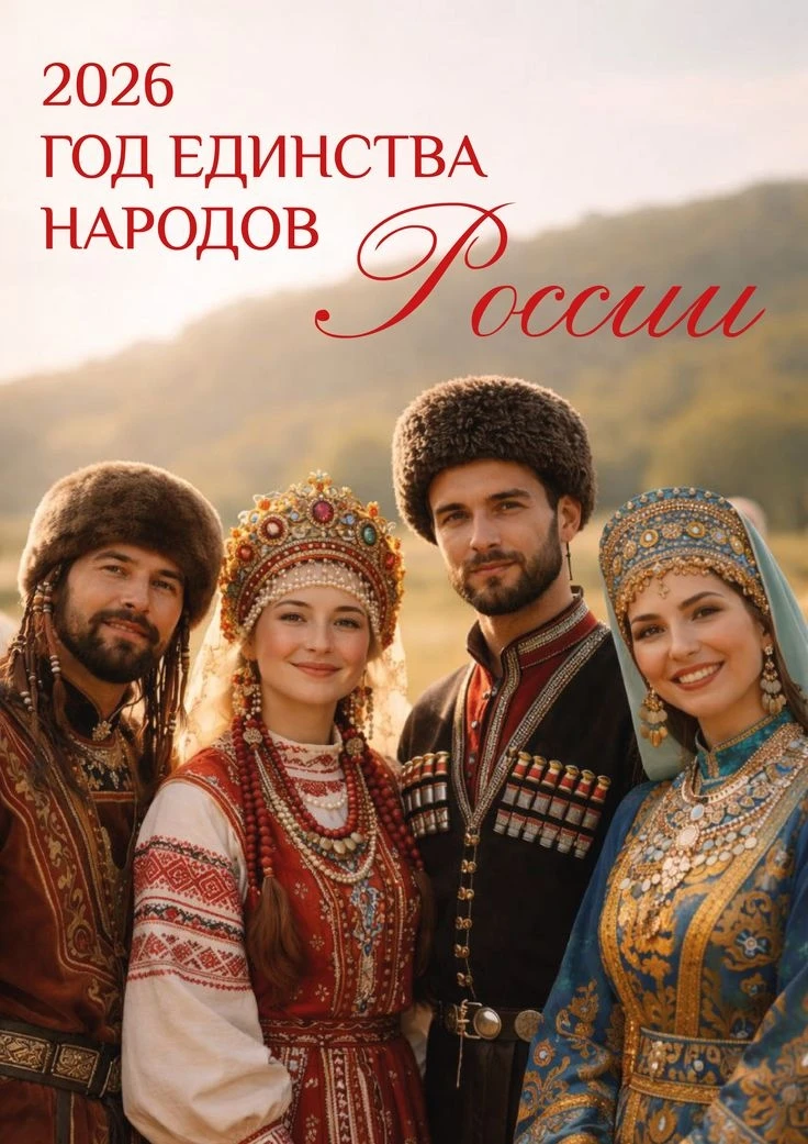 🇷🇺2026 год — Год единства народов России!🇷🇺

Дорогие друзья!

Наша страна — это удивительный мир