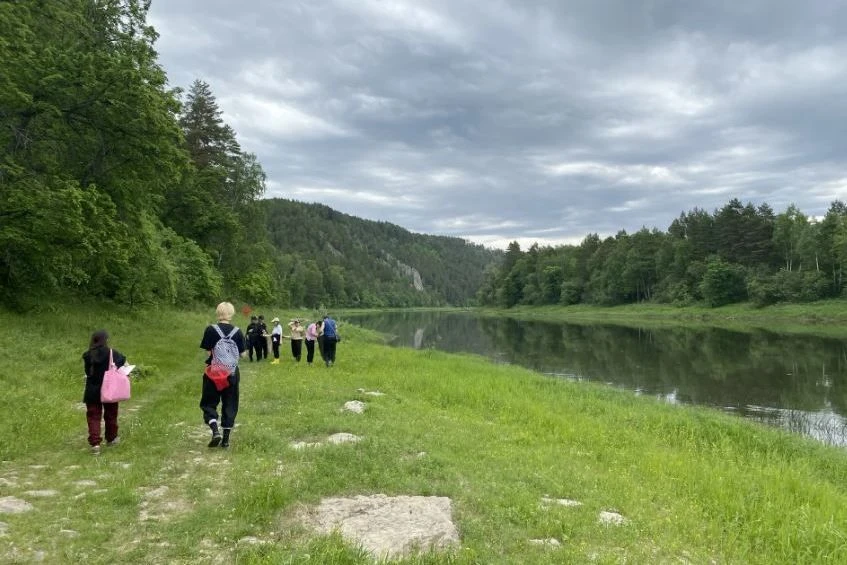 🌿 Полевая практика в заповеднике Шульган‑Таш: студенты ОГПУ и БГПУ им. М. Акмуллы изуч...