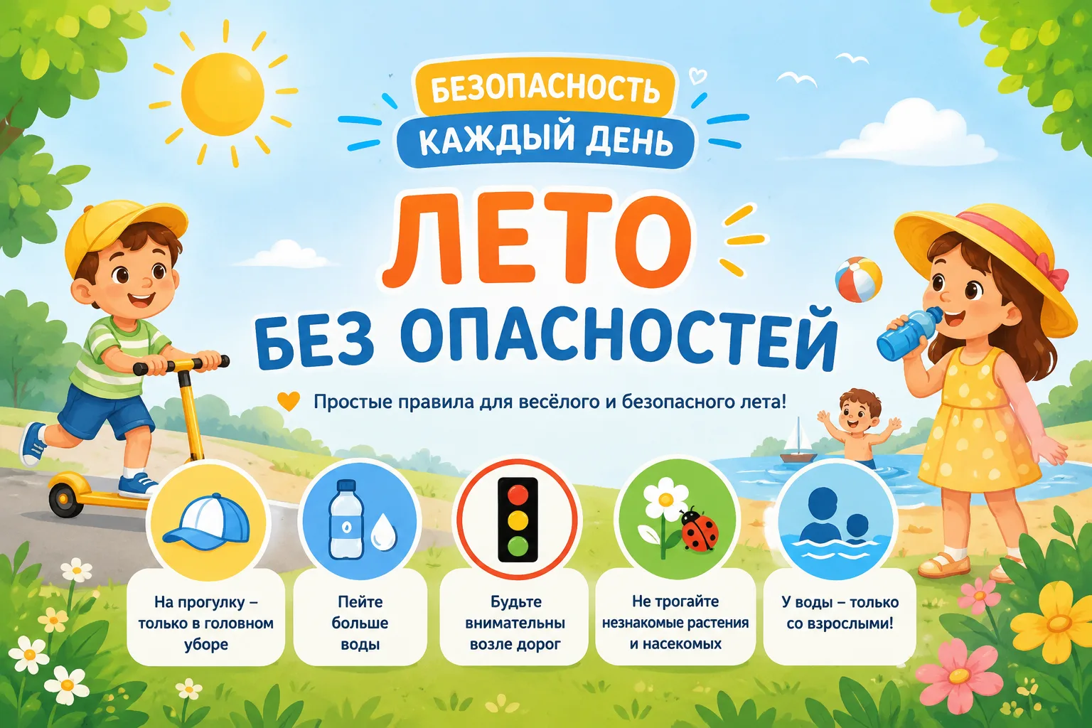 РУБРИКА ☀️ БЕЗОПАСНОСТЬ КАЖДЫЙ ДЕНЬ☀