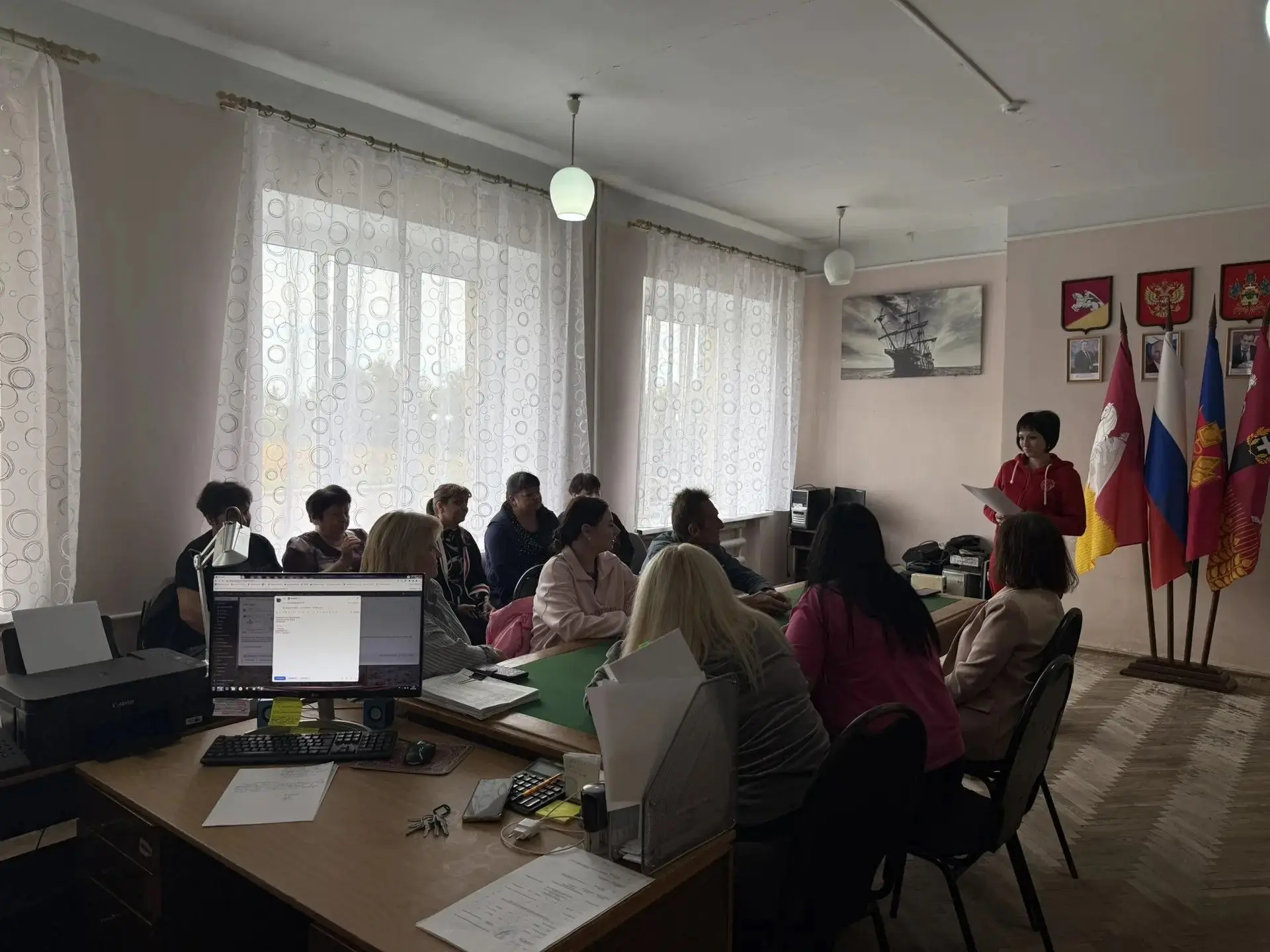 В трудовом коллективе МУК «КДЦ Шкуринского сельского поселения» состоялась профилактиче...
