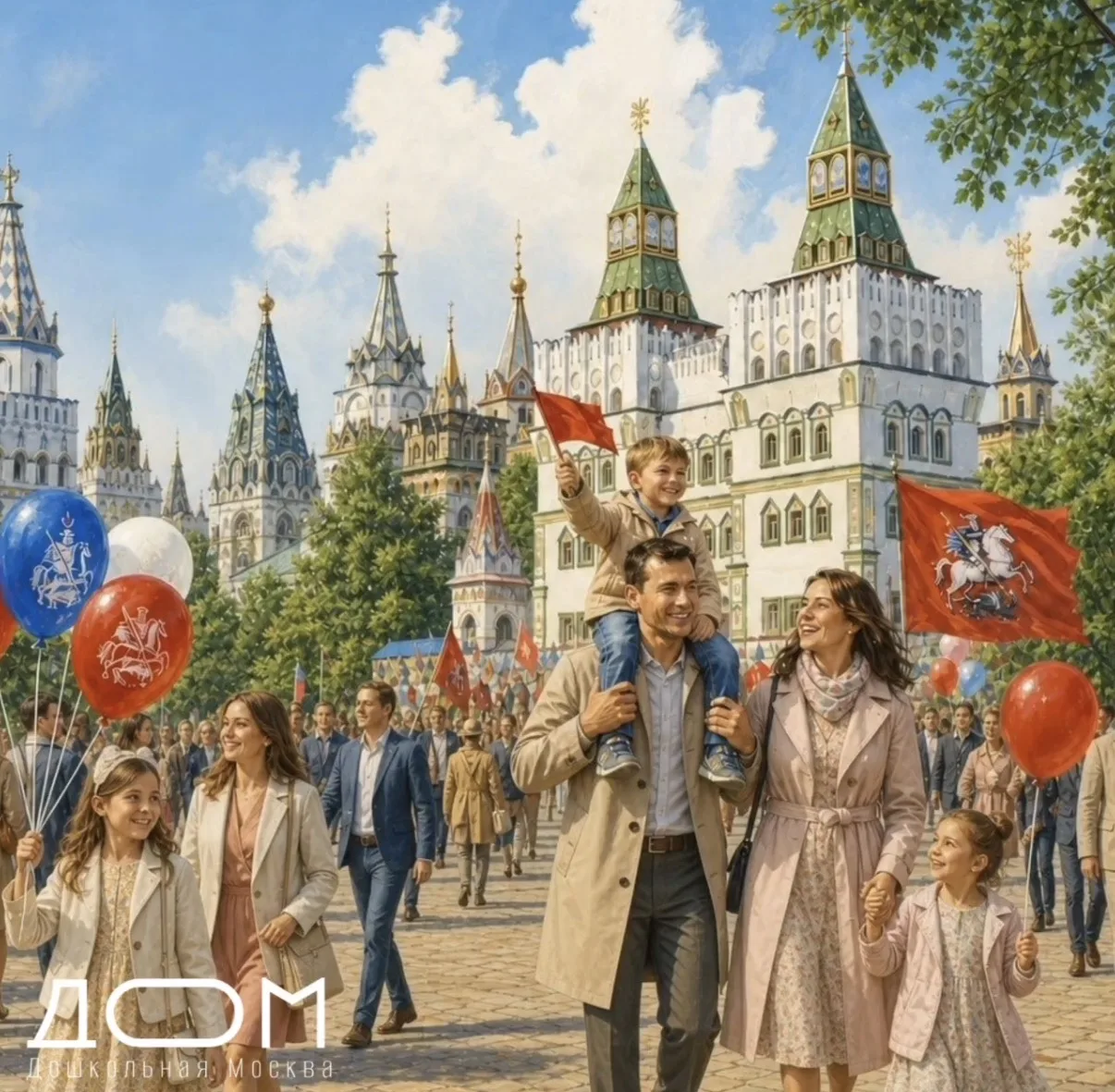 С днём города, Москва! Программа праздника: