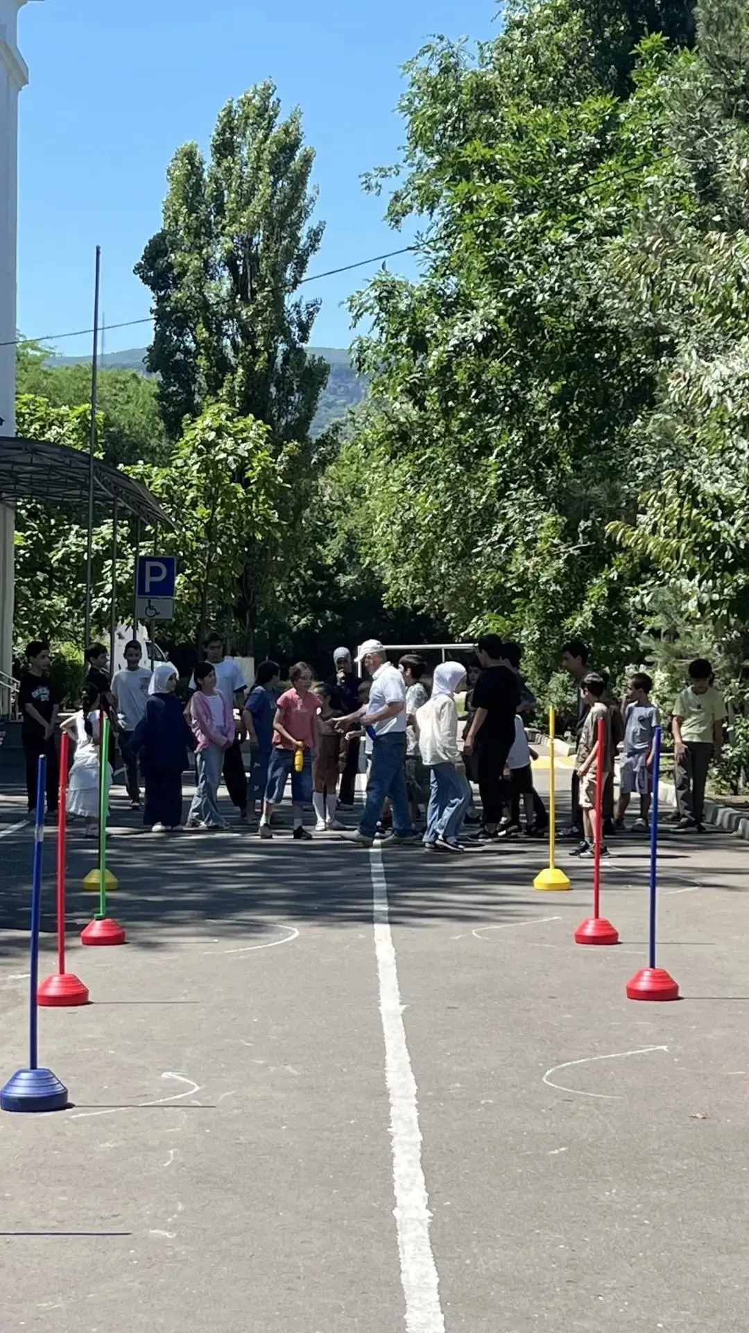 🏃‍♂️✨ «Весёлые старты» в пришкольном лагере «Солнышко»: азарт, командный дух и море улыбок! ✨🏃‍♀️1