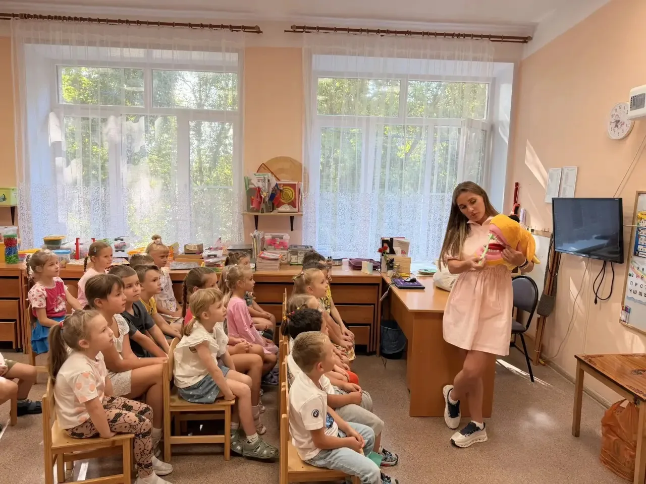 Сегодня в МБОУ «Образовательный комплекс им. Владимира Храброго», дошкольном отделении ...