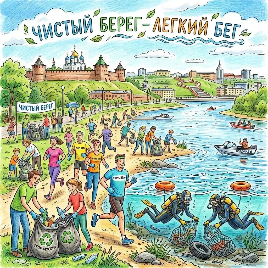 Чистый берег — легкий бег!

Присоединяйтесь к нашей экологической акции, заряжайтесь энергией на све