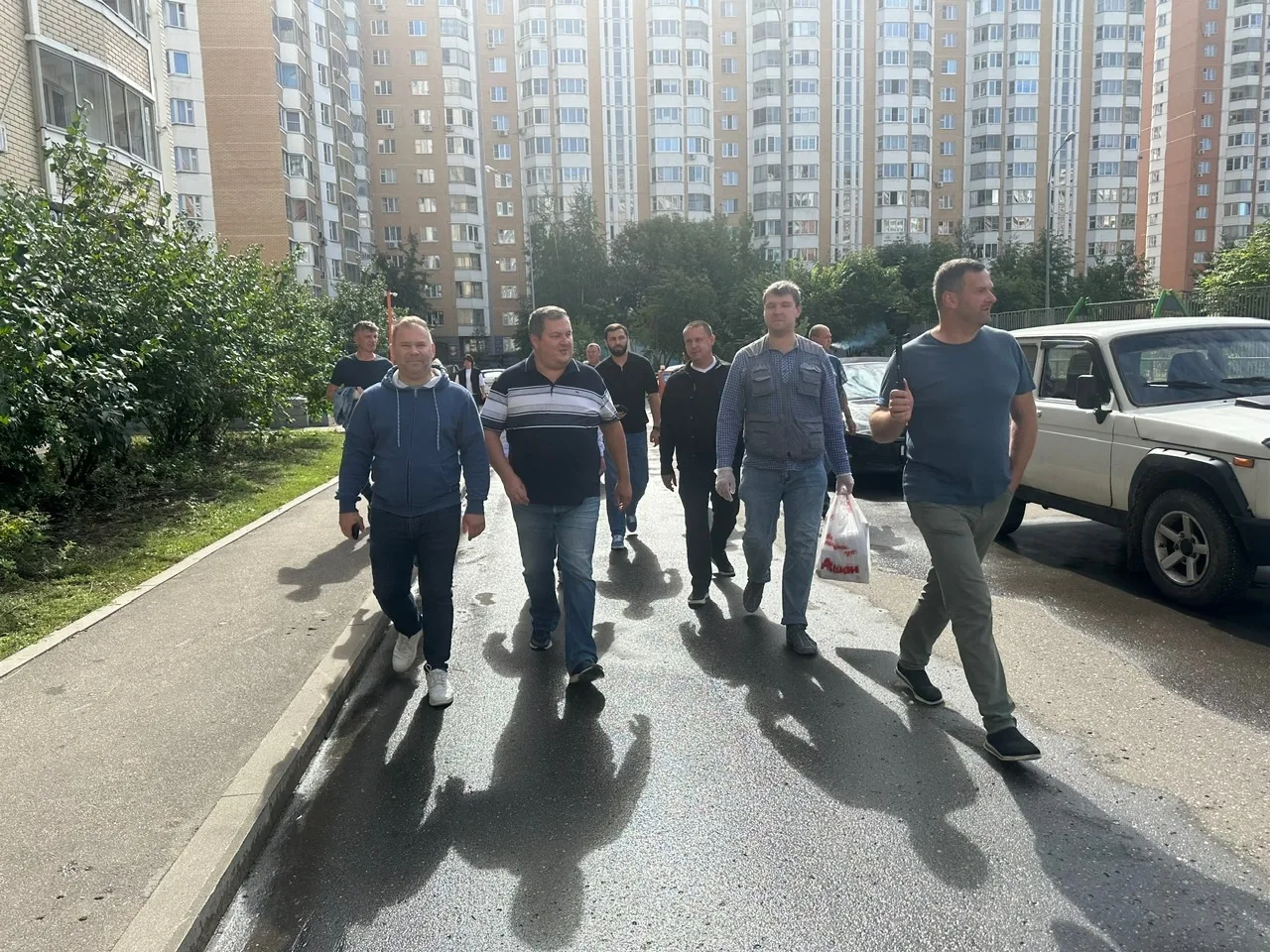 🏡22 августа глава управы Сергей Владимирович Никитин вместе с жителями совершил планов...