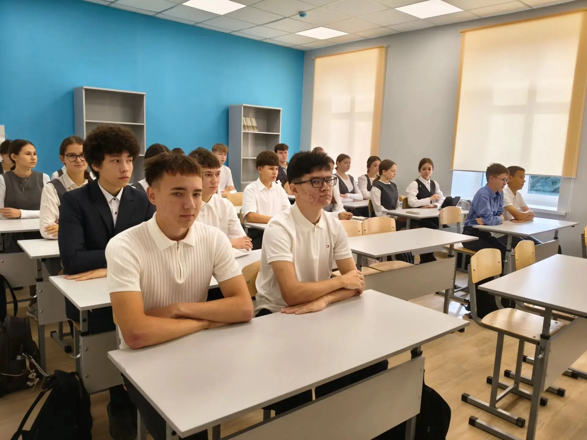 7 сентября во всех классах нашей школы, с 1-го по 11-й, состоялись традиционные занятия...