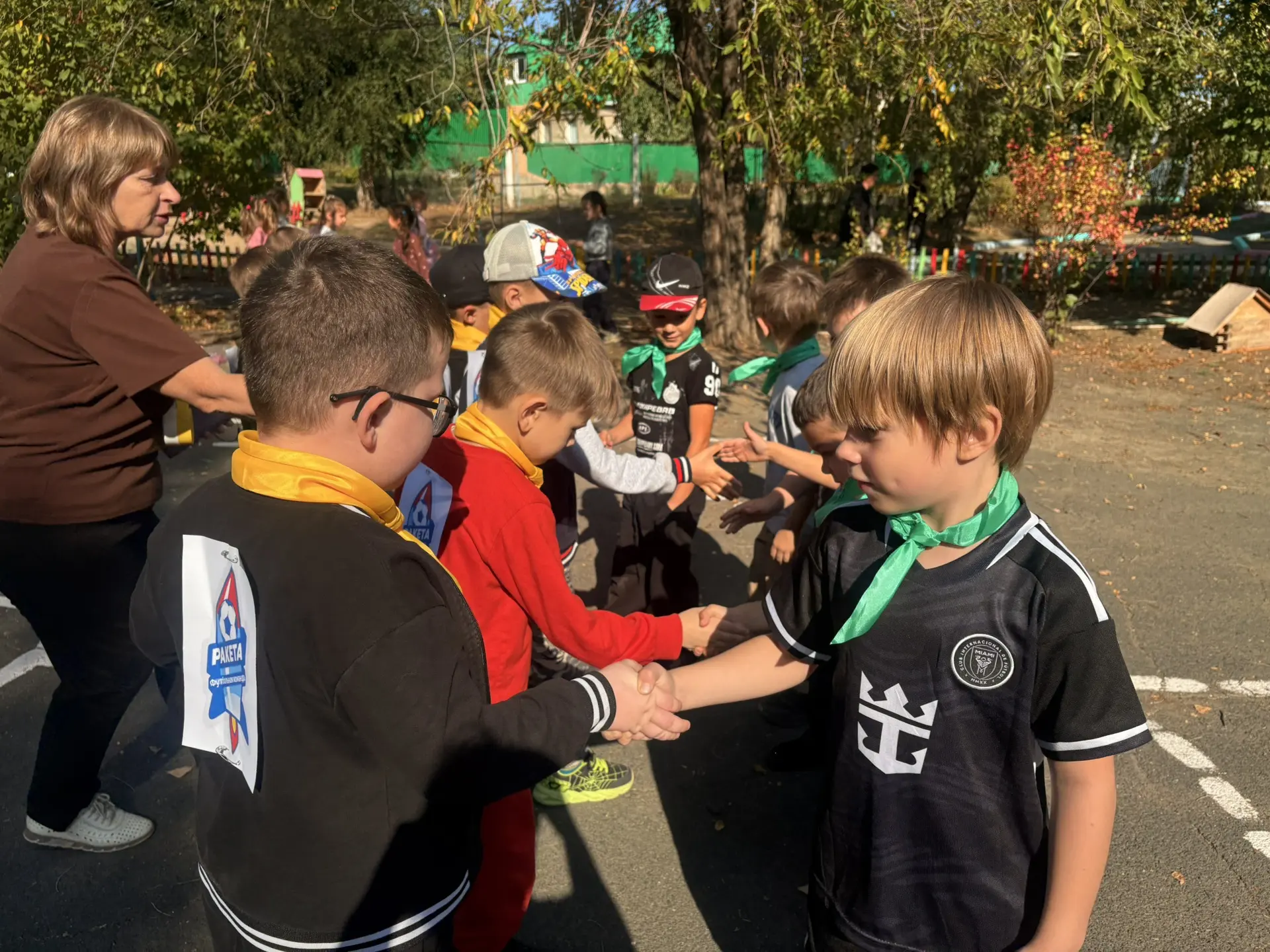⚽🏆 Сегодня в нашем садике прошёл настоящий мини-футбольный матч! 🏆⚽