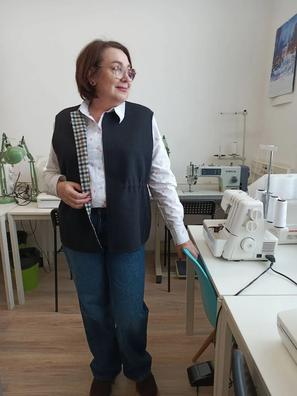 📍Работа ученицы Ирины с очного Творческого курса Академии Burda Москва. Преподаватель Алевтина Золот