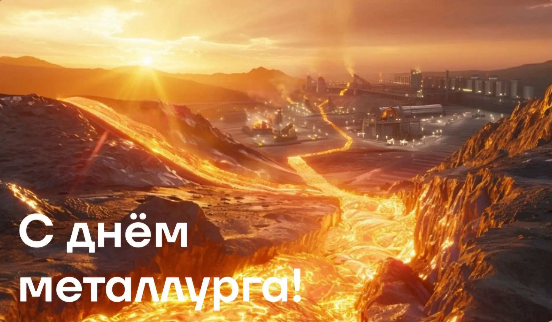 Всех, кто с металлом. Кто сильный духом. Кто добывает, обогащает, сопровождает. Всех, к...