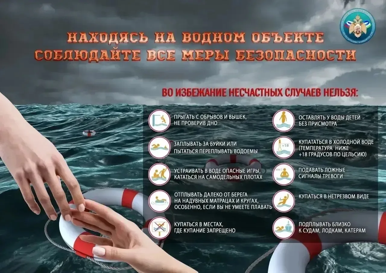 С наступлением тепла и началом купального сезона хотим напомнить о правилах безопасного поведения на