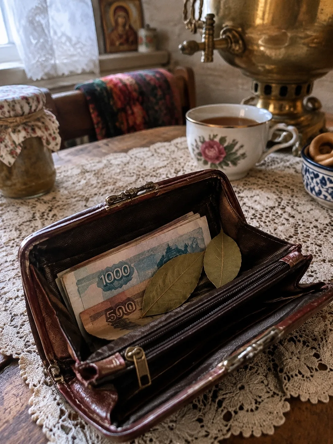 Лавровый лист в кошельке: старый способ на достаток без жадности.